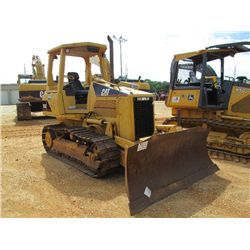 CAT D3G CRAWLER TRACTOR, S/N CFC00572 (03 YR) 6 WAY BLADE, 16" SBG, CANOPY, METER READING 1,203 HRS