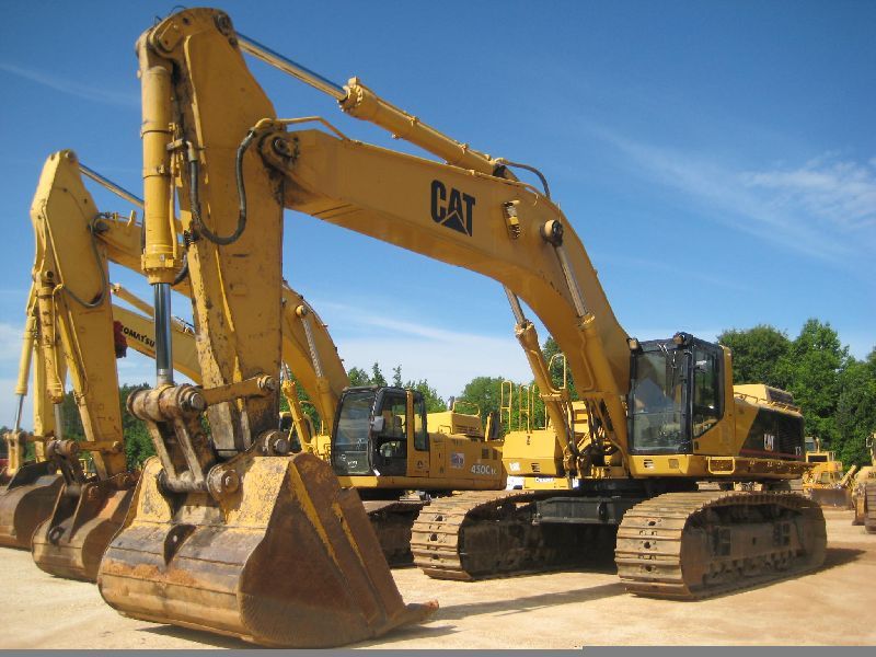 CAT 375 HYDRAULIC EXCAVATOR, S/N 1JH00243, 9'8