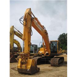 HYUNDAI ROBEX 210LC HYDRAULIC EXCAVATOR, S/N N60614669 (06 YR) 9'7" STICK, 46" BUCKET, 32" TBG, ECAB