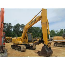 JOHN DEERE 160LC HYDRAULIC EXCAVATOR, S/N 040479, 10' STICK, 36" BUCKET, THUMB, 28" TBG, ECAB W/AIR,