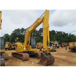 KOMATSU PC138USLC-8 HYDRAULIC EXCAVATOR, S/N 026365 (11 YR) 9'10" STICK, 36" BUCKET, 28" TBG, ECAB W