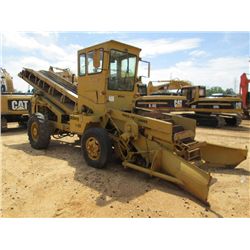 ATHEY 7-12D FORCE FEED LOADER, S/N 703-371, JOHN DEERE 4 CYL DIESEL ENG, ECAB, 14.00- 24 REAR TIRES,