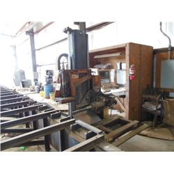 PEDDINGHAUS MODEL OCEAN AVENER 1000-B SELF TRAVELING CNC HORIZONTAL BEAM DRILL, S/N 49096 (07 YR) SI