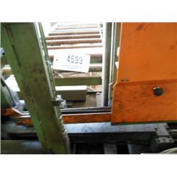 20" X 32" MEBA/PEDDINGHAUS MODEL 800-510 DUAL COLUMN HORIZONTAL BAND SAW, S/N 17311 (07 YR) 40' INFE