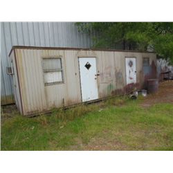 8' X 28' PORTABLE BUILDING (SOLD ABSENTEE, LOCATED IN AUTAUGAVILLE, AL)