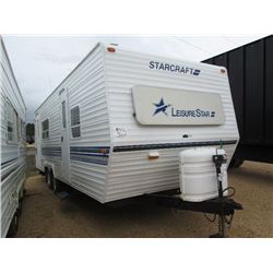 1998 STARCRAFT T/A TRAVEL TRAILER, S/N LXS0X09L3W178422