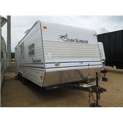 2004 25' COACHMAN TRAVEL TRAILER, S/N 1T02B217X43000610