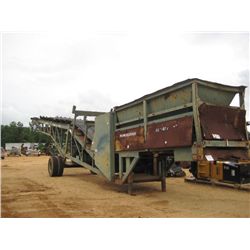 POWERSCREEN, S/N 3202331, 45' CONVEYOR, DIESEL ENGINE, TOWABLE, S/A TANDEM WHEEL, 10.00R20 TIRES