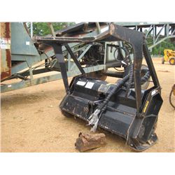 CAT HM315 MULCHING HEAD, S/N TXK00265, FITS SKID STEER