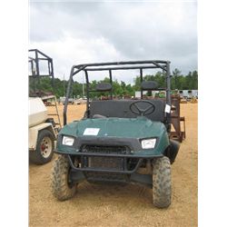 POLARIS RANGER 4X4 ATV, S/N 4XAR050A164809565, DUMP BED