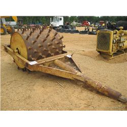 48" SINGLE DRUM SHEEPFOOT ROLLER