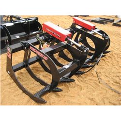 UNUSED VERSATECH HD 78" BRUSH GRAPPLE 23078, FITS SKID STEER