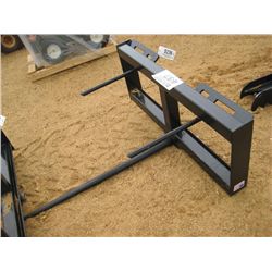 UNUSED VERSATECH HD HAY SPEAR 35000, SINGLE TINE, FITS SKID STEER