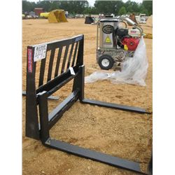 UNUSED VERSATECH 42" PALLET FORK 10042, FITS SKID STEER