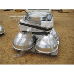 1 LOT (5) DAY-BRITE LIGHT FIXTURE, 400 WATT BULB
