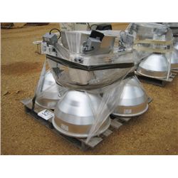 1 LOT (5) DAY-BRITE LIGHT FIXTURE, 400 WATT BULB