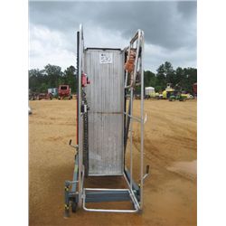 RALLY MORE 120 VOLT HYDRAULIC MANLIFT, 300# CAP