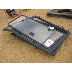 CAT WINDOW FRAMES, FITS CAT 416C