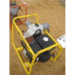 WACKER 3" SUMP PUMP, GAS ENGINE
