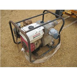 HONDA 3" TRASH PUMP, GAS ENGINE