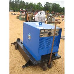 MILLER MP-45E ELECTRIC WELDING MACHINE, NTD ON 3 WHEEL DOLLY