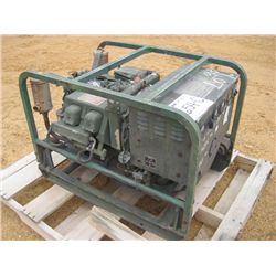 GENERATOR MIL DESIGN 3KW, 28 DC VOLTS, GAS ENGINE