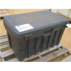 (1) CONTICO PLASTIC STORAGE BOX