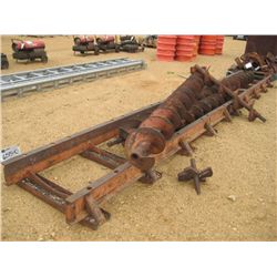 (1) LOT BITS & FRAME FOR BORING MACHINE