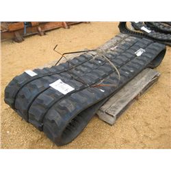 1 LOT (2) SKID STEER RUBBER TRACK