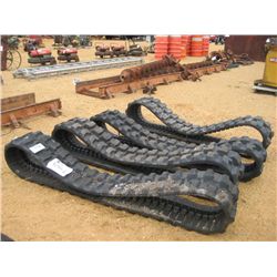 1 LOT (4) 12" SKID STEER RUBBER TRACK
