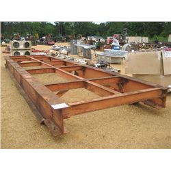 7' X 25' STEEL FRAME