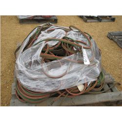 (1) PALLET MISC OXYGEN & ACETYLENE HOSES