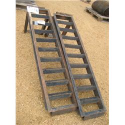 1 LOT (2) TRAILER RAMPS
