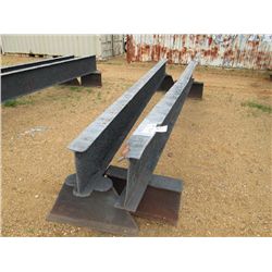(1) LOT 2 14'2" X 2'6" SAW HORSES