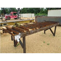 11'6" X 3" X 3'4" CUTTING TABLE