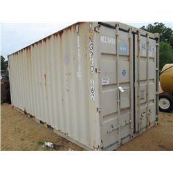 20' STEEL SHIPPING CONTAINER