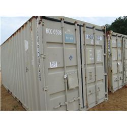 20' STEEL SHIPPING CONTAINER