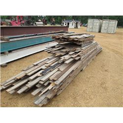 1 LOT TONGUE & GROOVE LUMBER