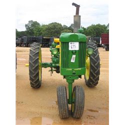 JOHN DEERE 430 2 W/D FARM TRACTOR, S/N 144198, PTO, 3 PTH