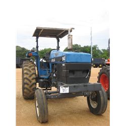 FORD/NEW HOLLAND 5640 FARM TRACTOR, S/N 041133B, 3 PTH, PTO, HYD REMOTE, CANOPY W/SHOPBUILT CAGE, ME