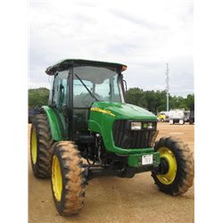 JOHN DEERE 5525 4X4 FARM TRACTOR, S/N 453434 (08 YR) 540/550E PTO, POWER REVERSE, TRIPLE REAR DELUXE