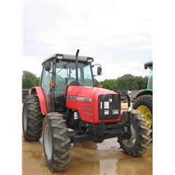 MASSEY FERGUSON 4X4 FARM TRACTOR, S/N K26015, 3 PTH, PTO, 3 HYD REMOTES, 85 HP, 18.4-30 REAR TIRES, 