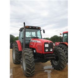 MASSEY FERGUSON 5465 4X4 FARM TRACTOR, S/N S130055, 3 PTH, PTO, 2 HYD REMOTES, DYNA 4 TRANS, ECAB W/