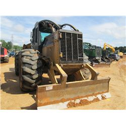 CAT 525C GRAPPLE SKIDDER, S/N 52500320 (07 YR) SINGLE ARCH GRAPPLE, WINCH, ECAB W/AIR, 30.5-32 TIRES