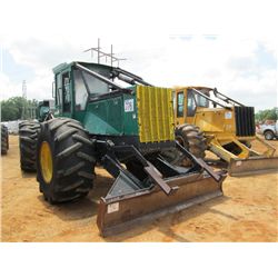 TIMBERJACK 460D TC LOG SKIDDER, S/N 590558, SINGLE ARCH GRAPPLE, WINCH, ECAB W/AIR, METER READING 3,