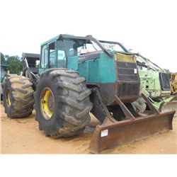 TIMBERJACK 660 GRAPPLE SKIDDER, S/N 985305, DUAL ARCH GRAPPLE, WINCH, ECAB W/AIR, 35.5-32 TIRES