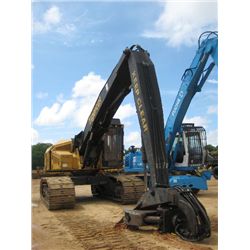 TIGERCAT 860C TRACK SHOVEL LOADER, S/N 86051580 (05 YR) 36" PADS W/TRI RAIL, LIVE HEEL, ROTOBEC GRAP