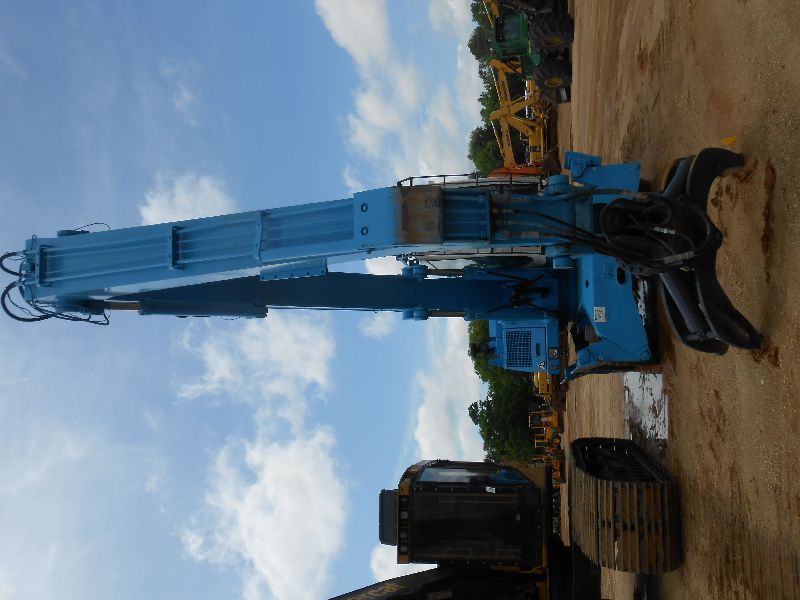 FUCHS MHL331 LOG LOADER, S/N 3311100394, CONTINUOUS ROTATION GRAPPLE ...