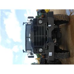 AMERICAN GENERAL M923A2 MILITARY CARGO TRUCK, S/N 23/05049, FLATBED CARGO BODY W/SIDES, CUMMINS TURB