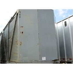 OLEVEDI 45' T/A CHIP TRAILER, S/N VC030053, CLOSED TOP, BLOW IN GATE, SPRING SUSP, 11R24.5 TIRES